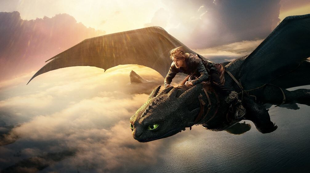 Кадр из фильма «Как приручить дракона» 2025