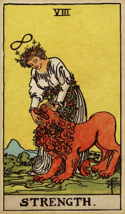 Аркан Сила - Таро Уэйта 