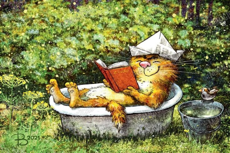 очаровательный котик Рины Зенюк