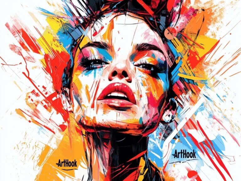    Портрет в стиле поп-арт: как яркие эмоции и уникальность превращают воспоминания в искусство Art-Hook.Ru
