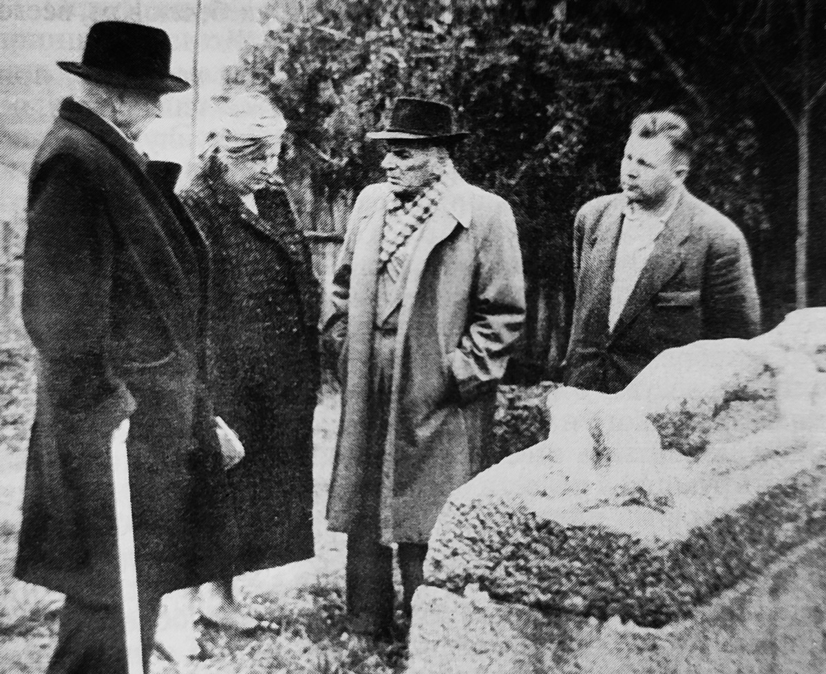 И.С. Соколов-Микитов в гостях у Паустовского в Тарусе