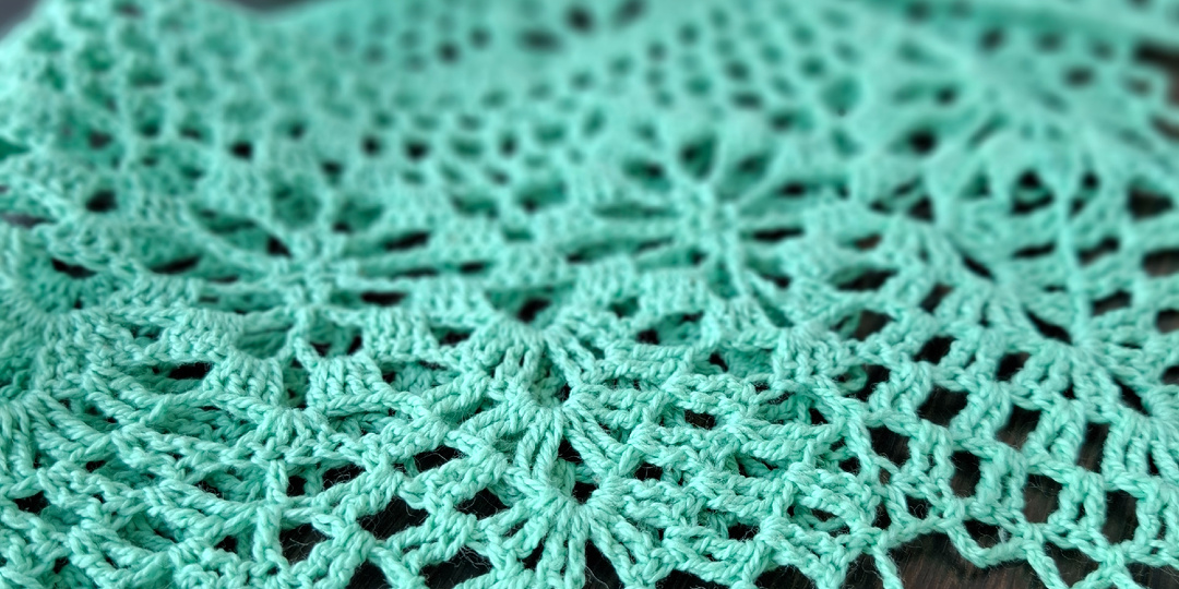 Мой первый ажурный воротничок