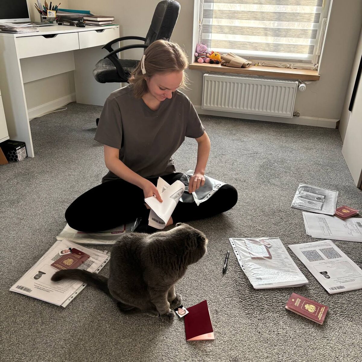 Я собираю документы на визу в Китай