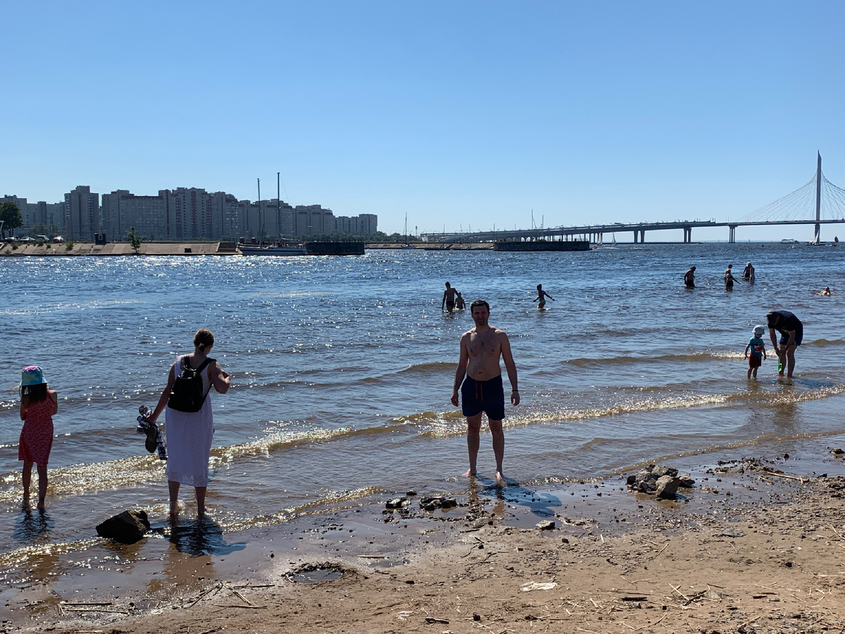 Так-то здесь красивые виды, и в жару приятно побыть у воды … Фото автора от 2022 года