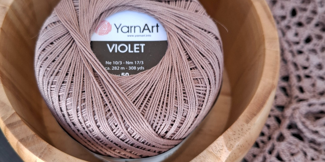 🧶Отзыв на пряжу YarnArt Violet (цвет и впечатления от работы)