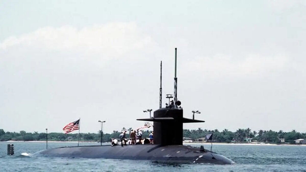    Американская атомная подлодка типа "Трешер"