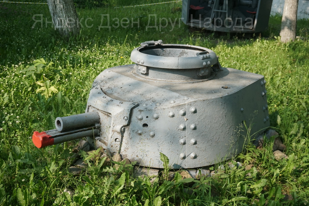 Башня среднего танка Тип 97 «Чи-Ха». Фото автора