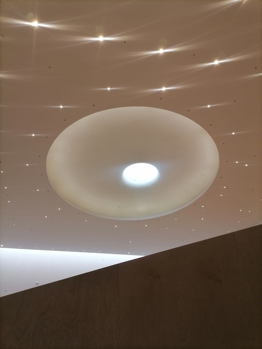 Потолок внутри здания Галереи.