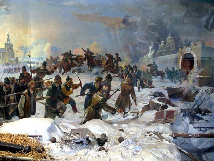 Диорама «Осада Оренбурга Пугачёвым»