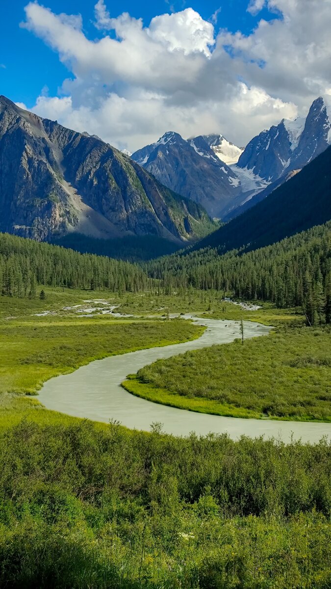 Река Шавла, при подъеме к Шавлинским озерам, фото автора.