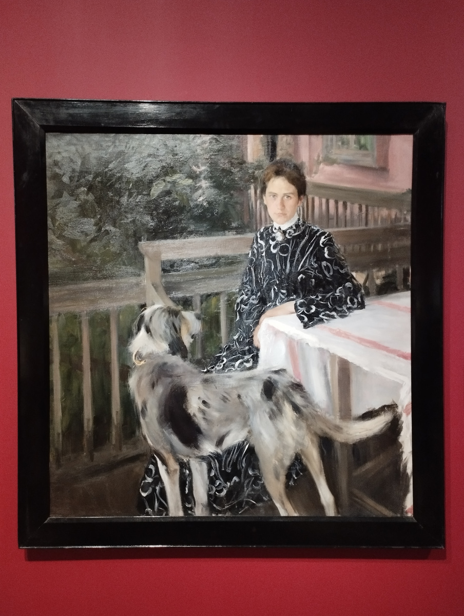 Портрет Юлии Евстафьевны Кустодиевой (Прошинской), 1903 год (ФОТО АВТОРА)