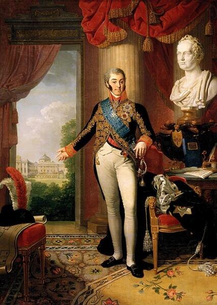    Владимир Лукич Боровиковский, «Портрет графа Н. П. Шереметева», 1819 г., общественное достояние