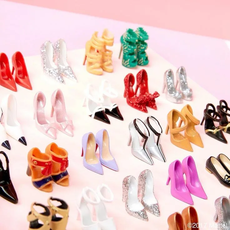 Barbie Shoes Collection, Mattel 