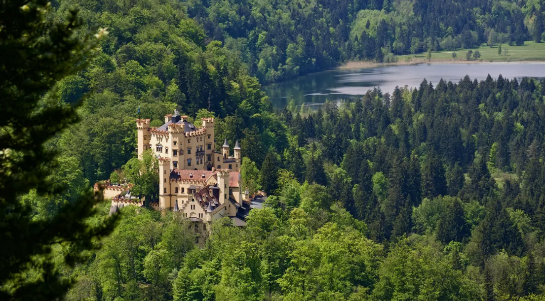Замок, в котором Людвиг провел свое детство. 