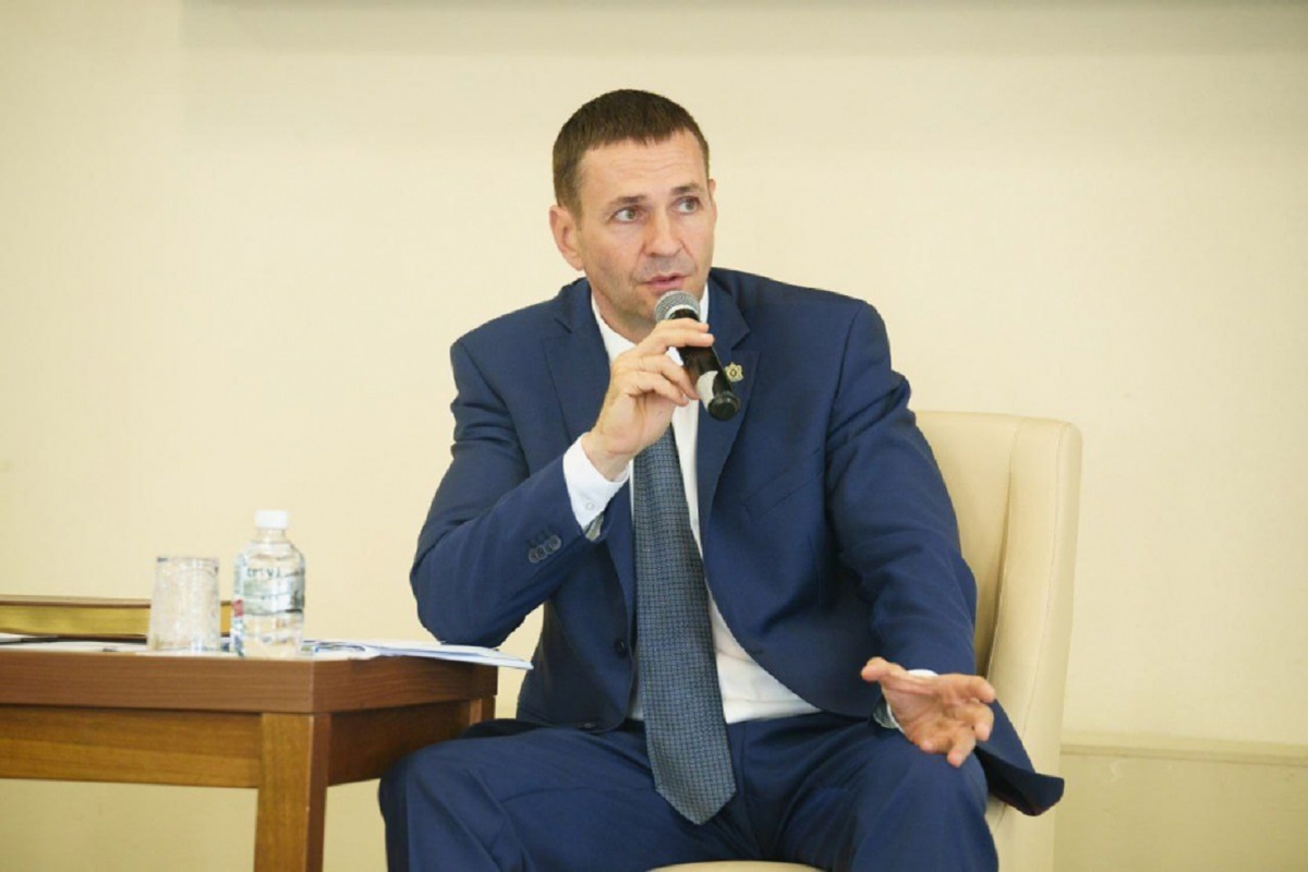 Дмитрий Демешин возглавил край в 2024 году.  Фото: Фото: пресс-служба правительства Хабаровского края / khabkrai.ru / Антон Шевченко