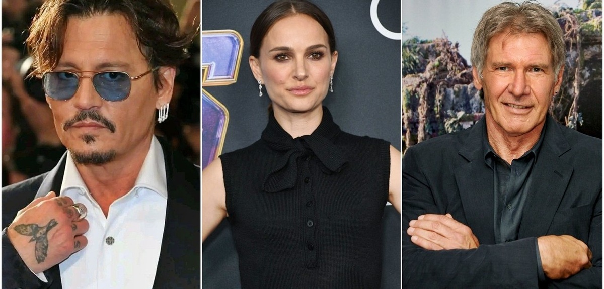 Джонни Депп, Натали Портман и Харрисон Форд попали в киноиндустрию случайно