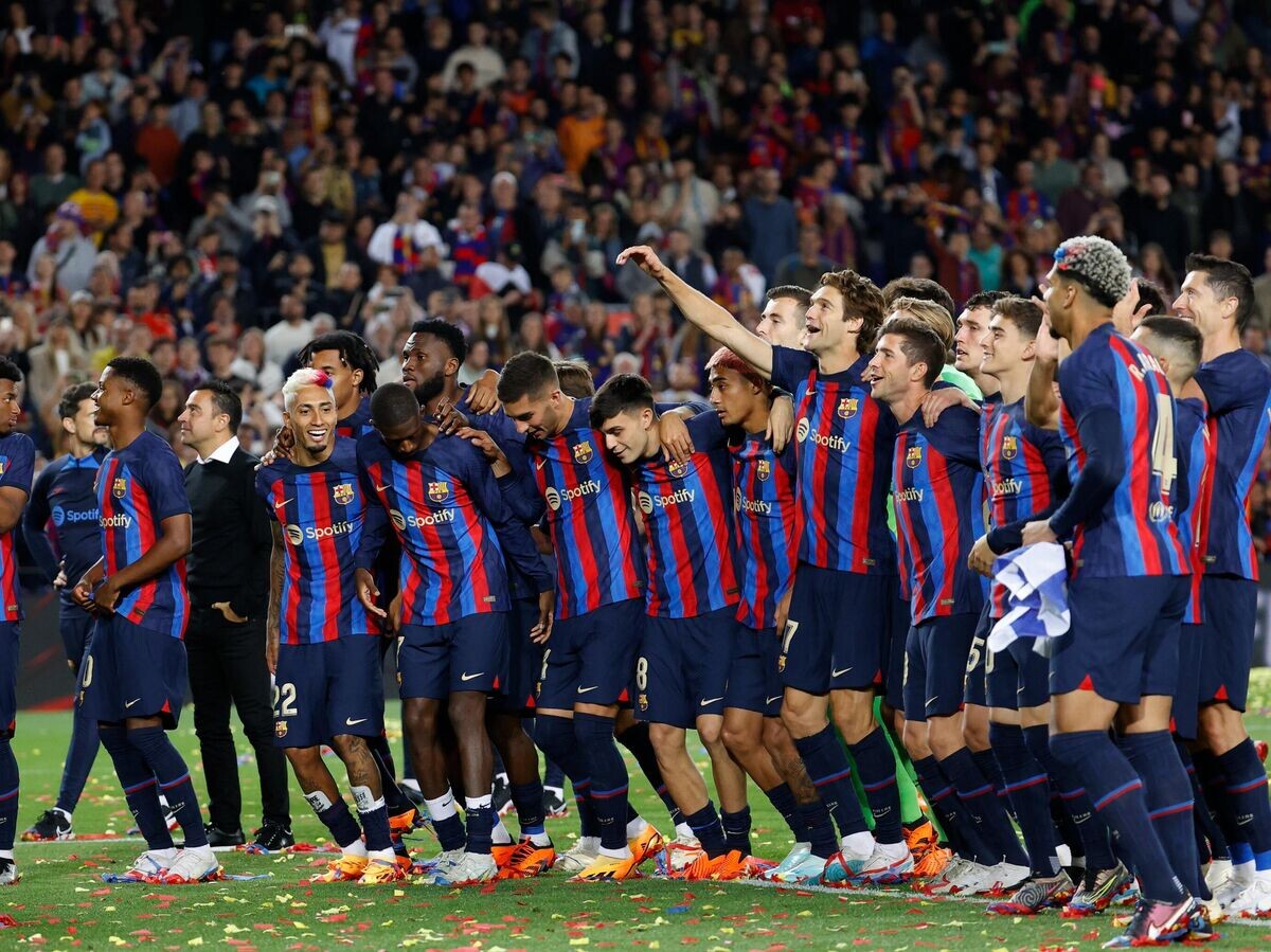    Футболисты клуба "Барселона"© Фото : Пресс-служба Ла Лиги
