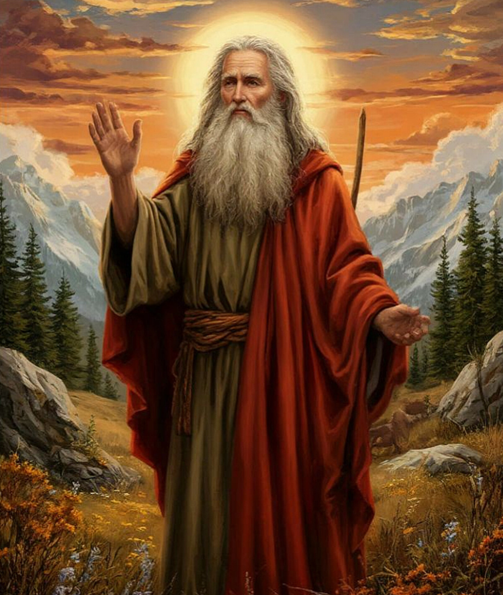 Таким видит пророка Илью искусственный интеллект