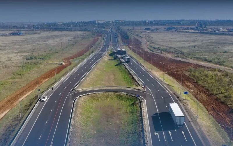    Скриншот видео «Росавтодор»