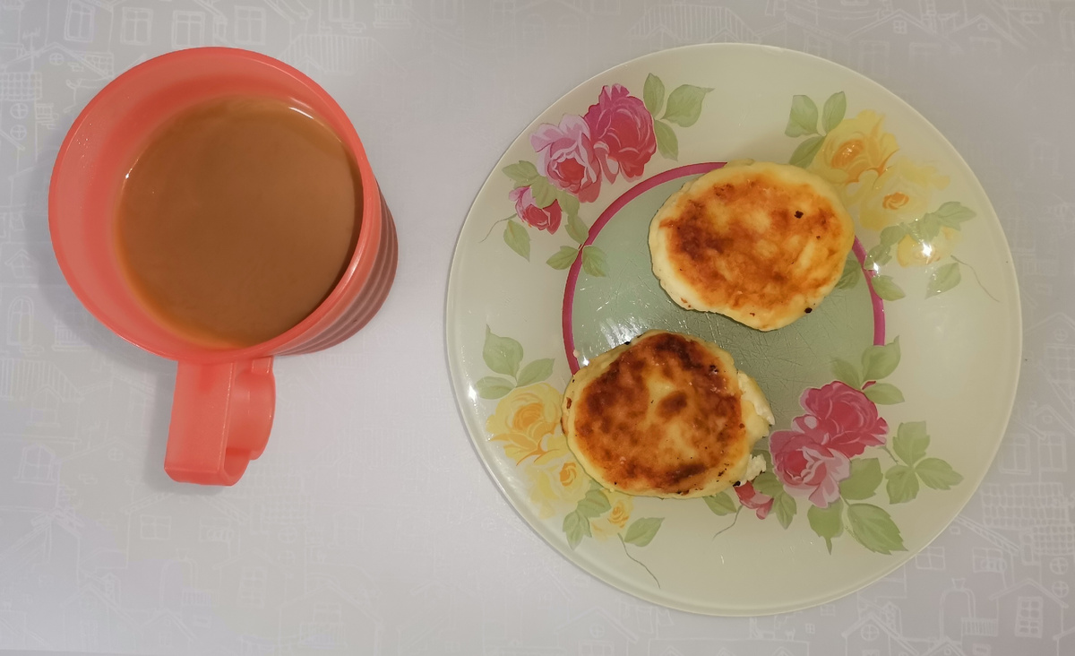 Завтрак. Фото автора.