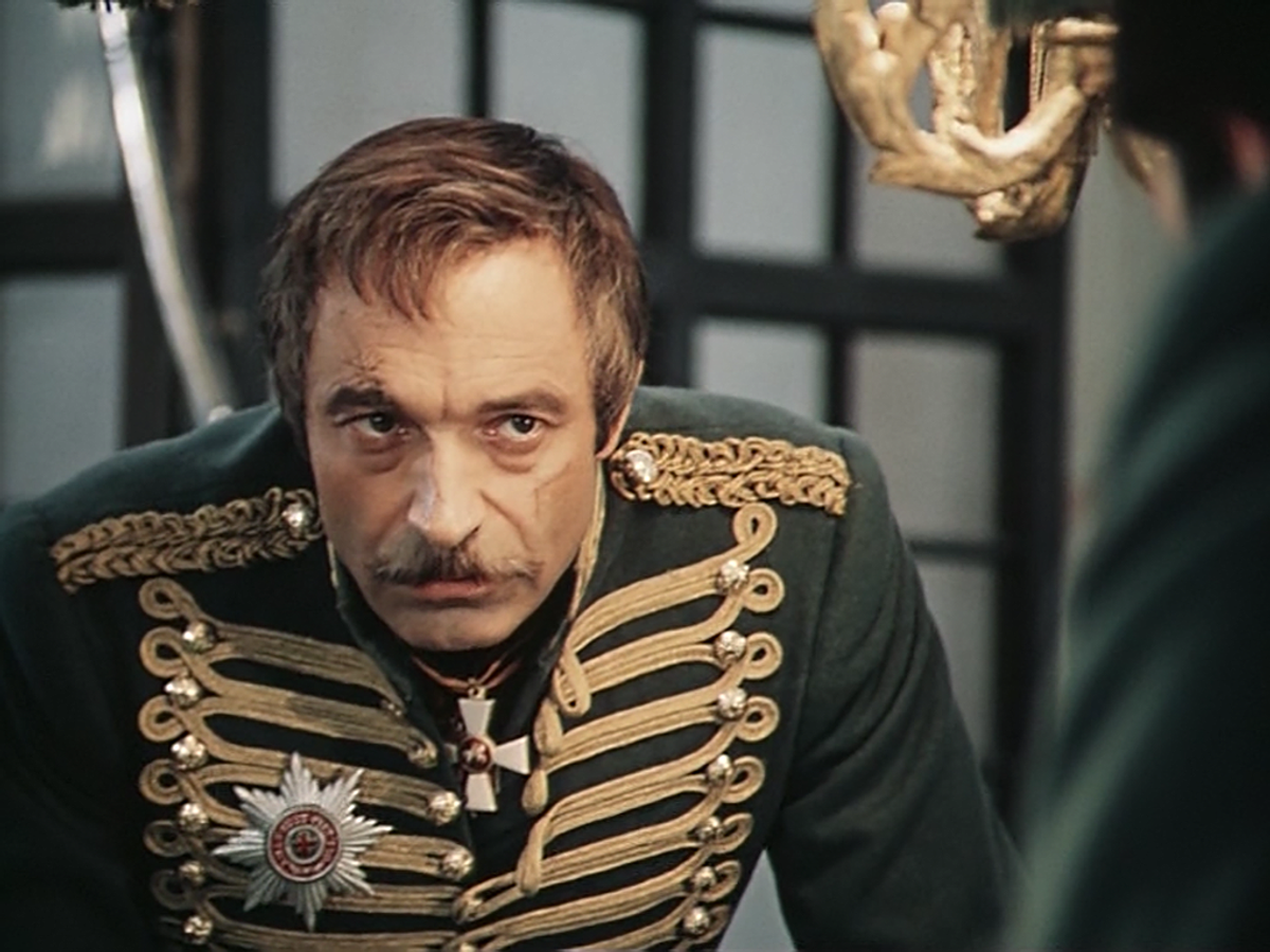    Валентин Гафт в фильме "О бедном гусаре замолвите слово"(1981)© Киностудия "Мосфильм", 1981