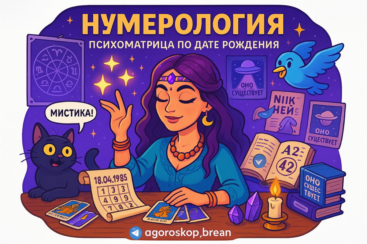    Нумерология психоматрица как кармическая карта вашей судьбы Мария