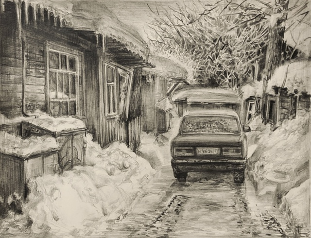 Подборка работ современных художников. Моя Россия. Часть 60