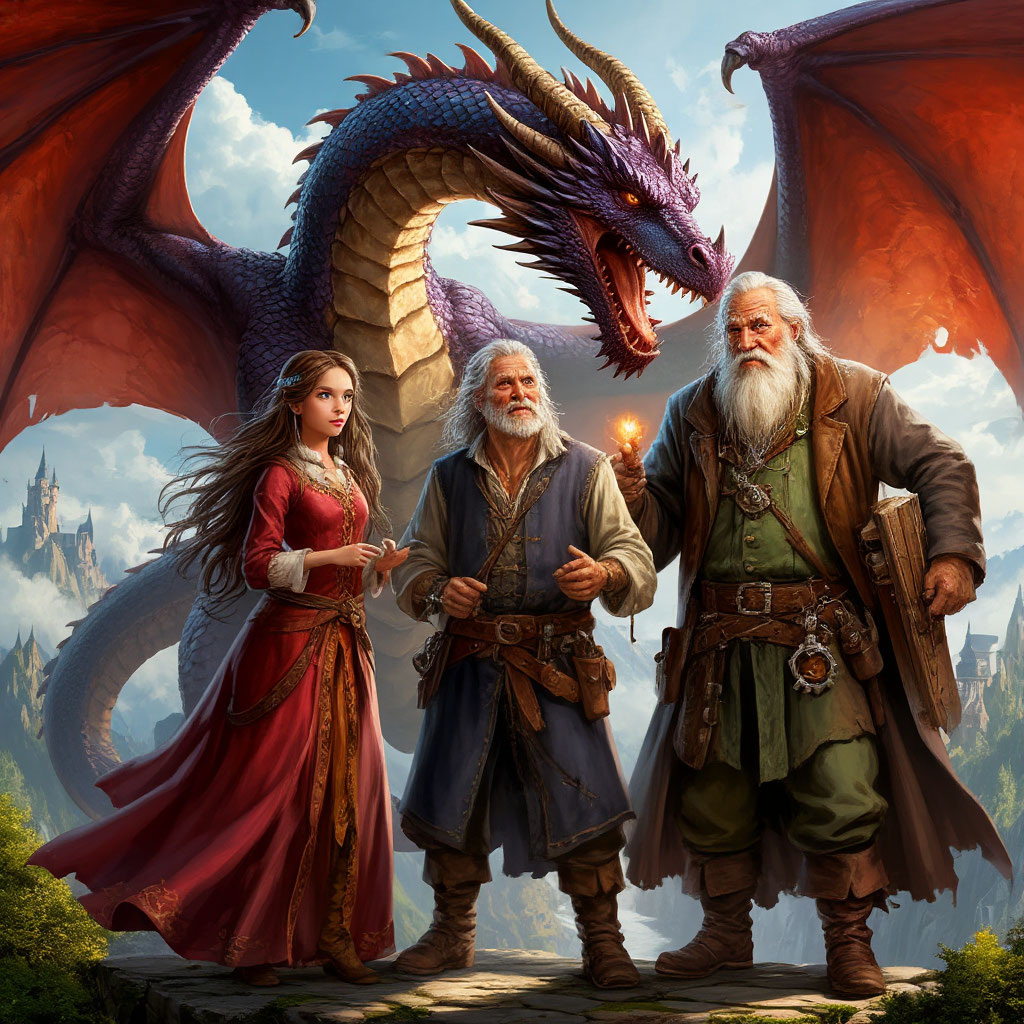 В мире, где магия и технологии сплелись в единую ткань реальности, судьба Этерниса оказалась на грани разрушения. Час, когда древний дракон Нефариус проснулся после векового заточения, стал началом борьбы за будущее. Несколько героев, каждый со своей историей и силой, объединяются, чтобы остановить разрушительную силу, которая может поглотить всё живое. Их путь — это путь веры, предательства и открытий, которые изменят их навсегда.