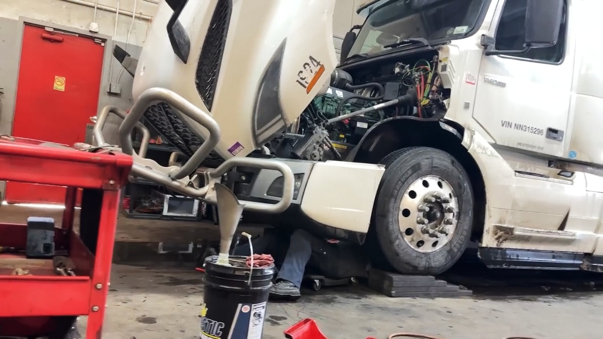 Замена масло