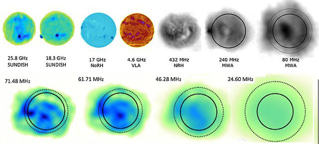Зоны излучения демонстрируют зоны распада агрегированных нейтронов.