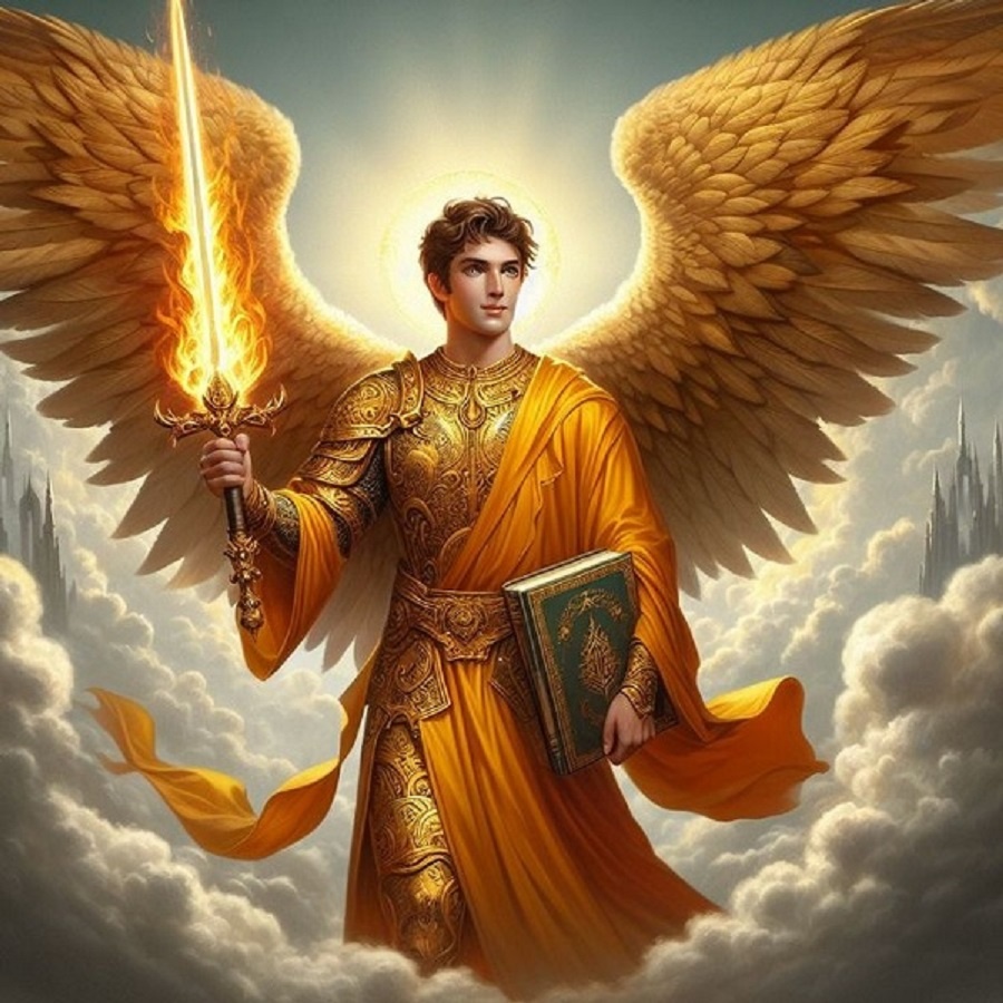 Архангел "Красота Бога" с огненным мечем