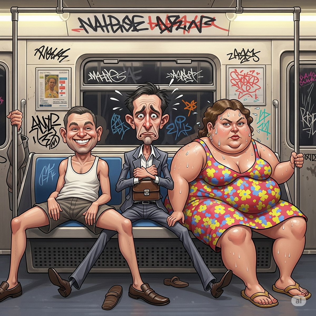 Карикатур создана ИИ