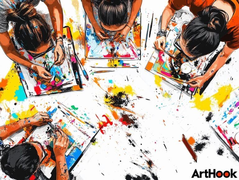    Как мастер-класс с художником превращает ваше мероприятие в незабываемый арт-фестиваль: секреты успешного тимбилдинга и креативного общения Art-Hook.Ru