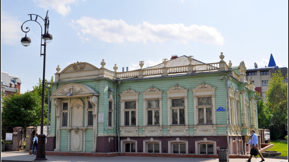    Литература в архитектуре Тюмени