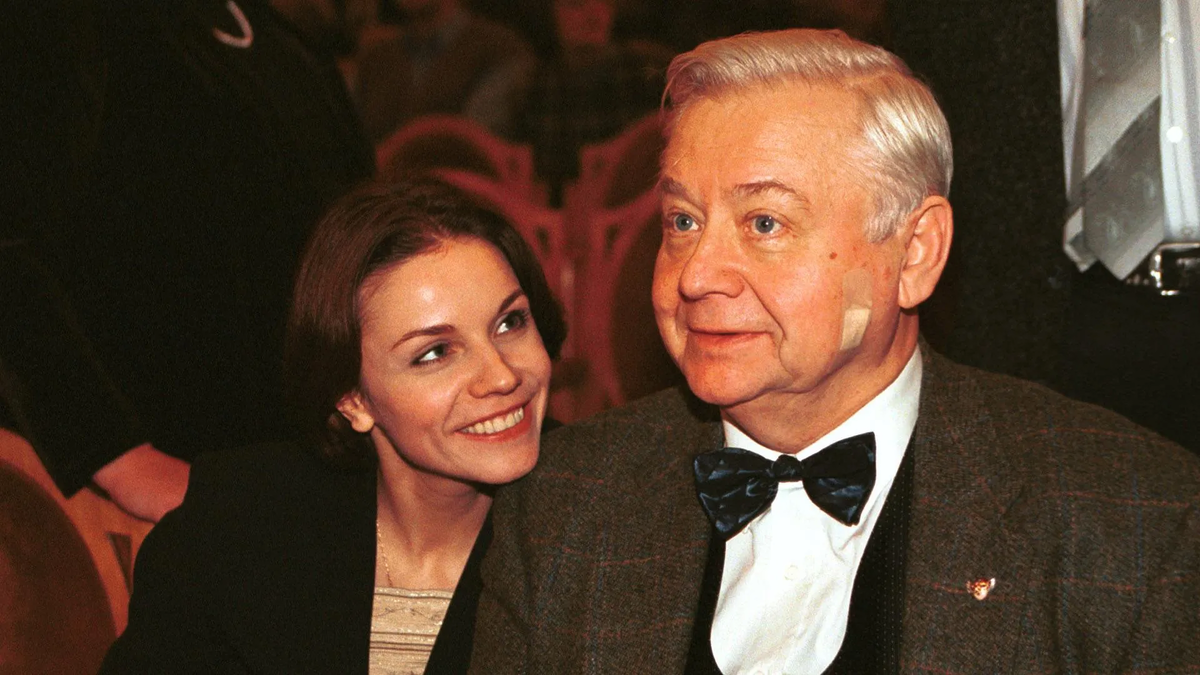 Марина Зудина и Олег Табаков в начале отношений. Фото: 78.ru