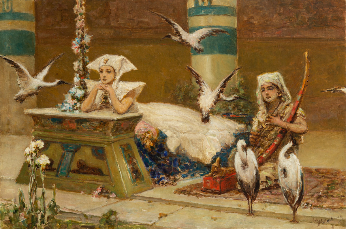 «Ибисы» — картина Вильгельма Александровича Котарбинского, созданная в 1917 году