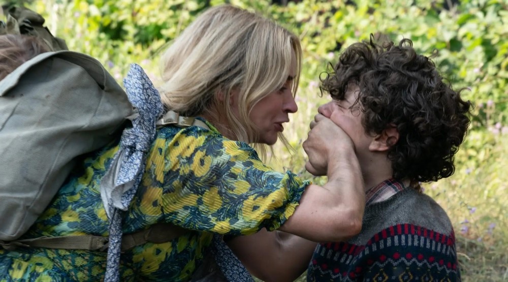     Кадр из фильма «Тихое место 2» (2021)