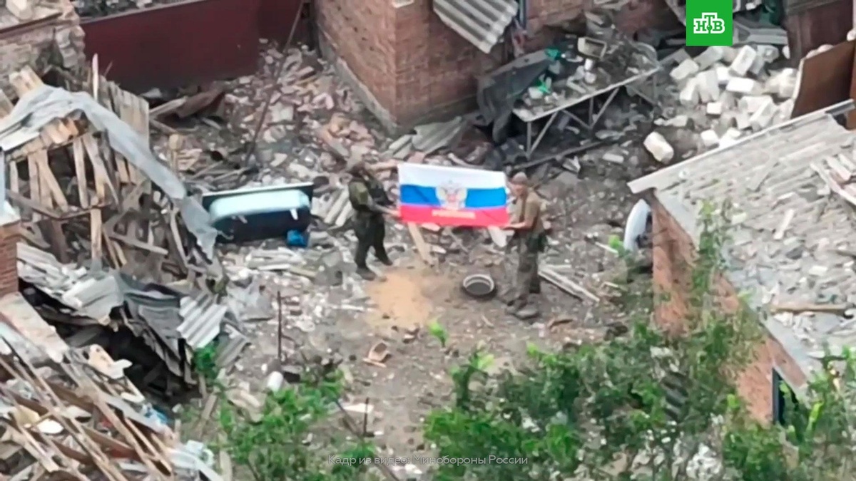    Армия России освободила    Александро-Калиново    в ДНР