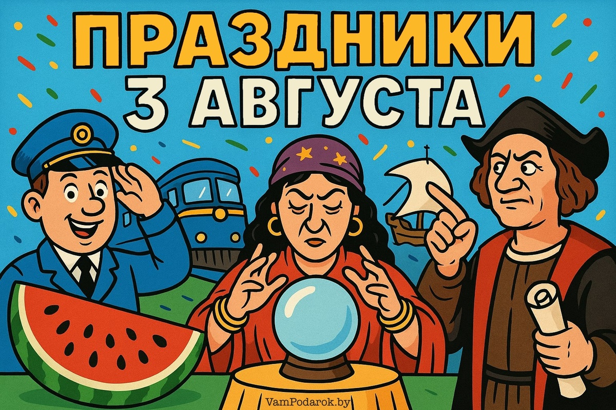 Праздники 3 августа 2025 года