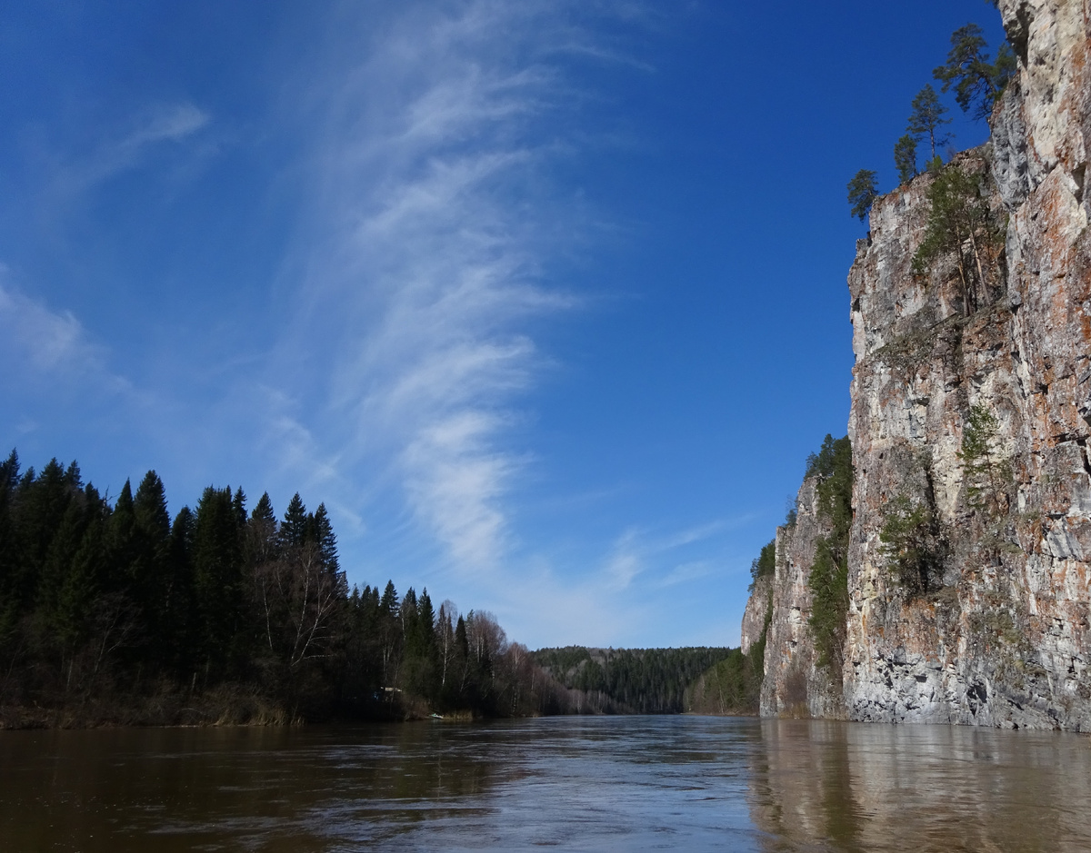 Река Чусовая, Олений камень.