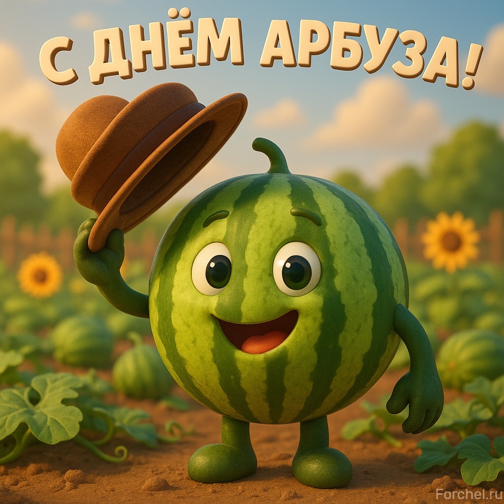 С днем арбуза!