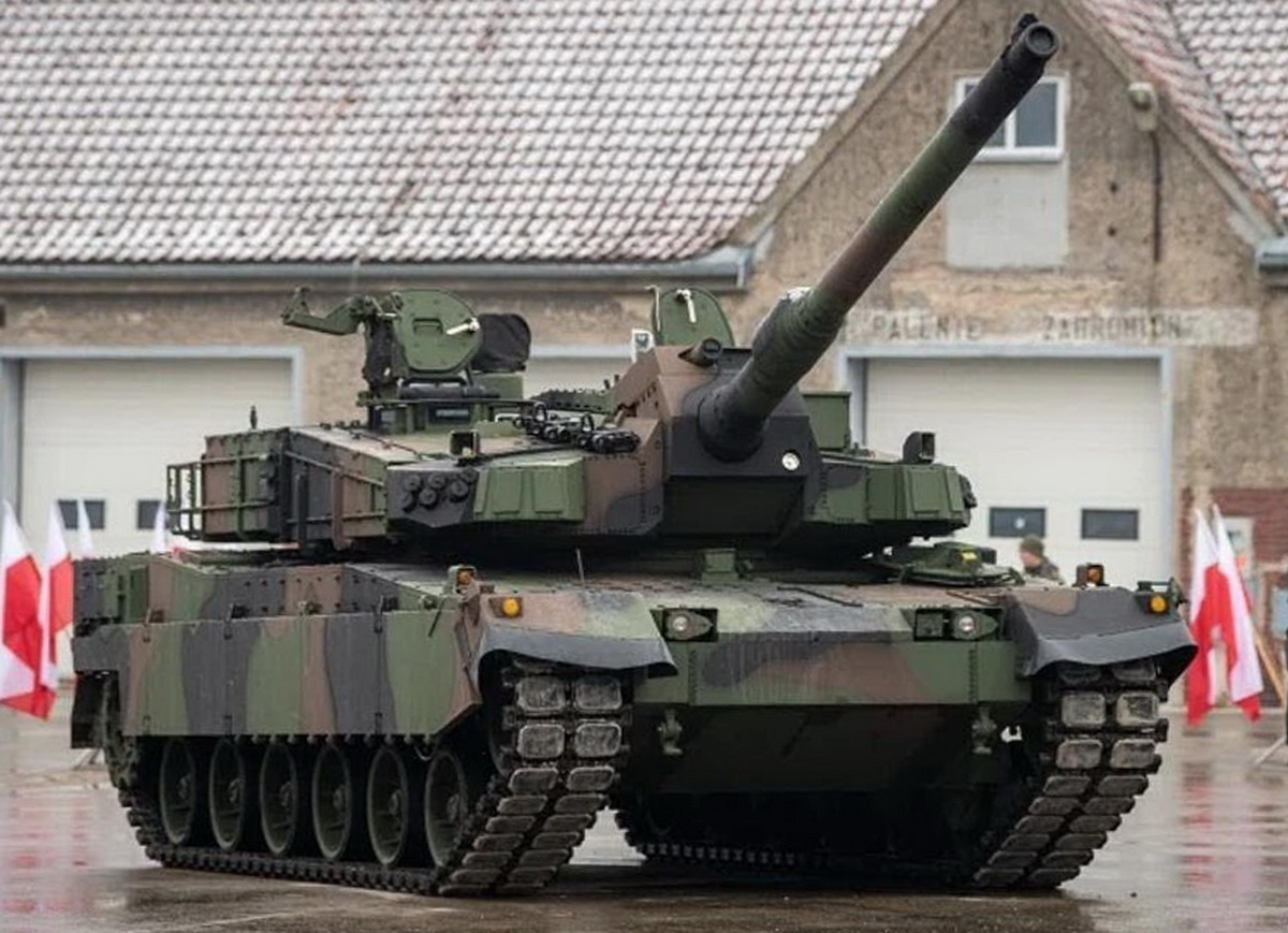 Южнокорейский танк K2 Вооруженных сил Польши
