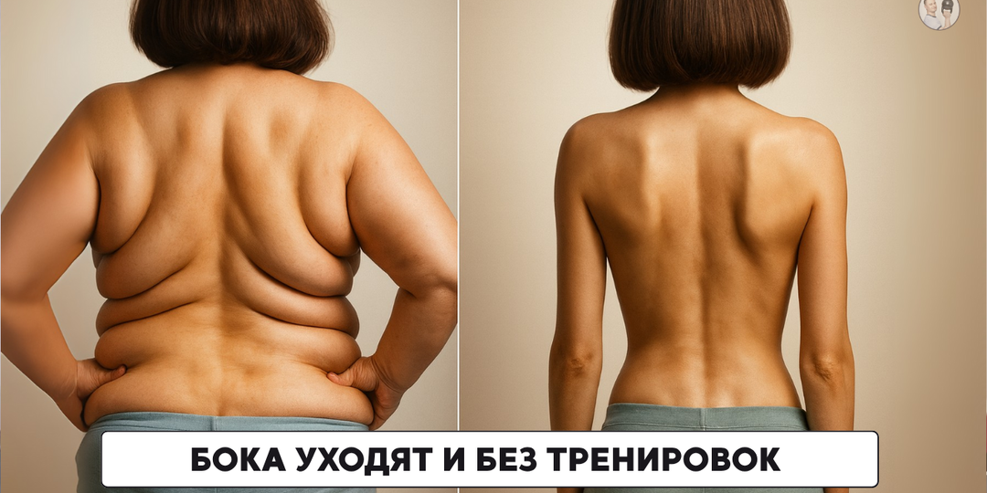 Бока сдулись сами собой. Всё дело в 3 научных шагах, которые не связаны с тренировками и водой с лимоном