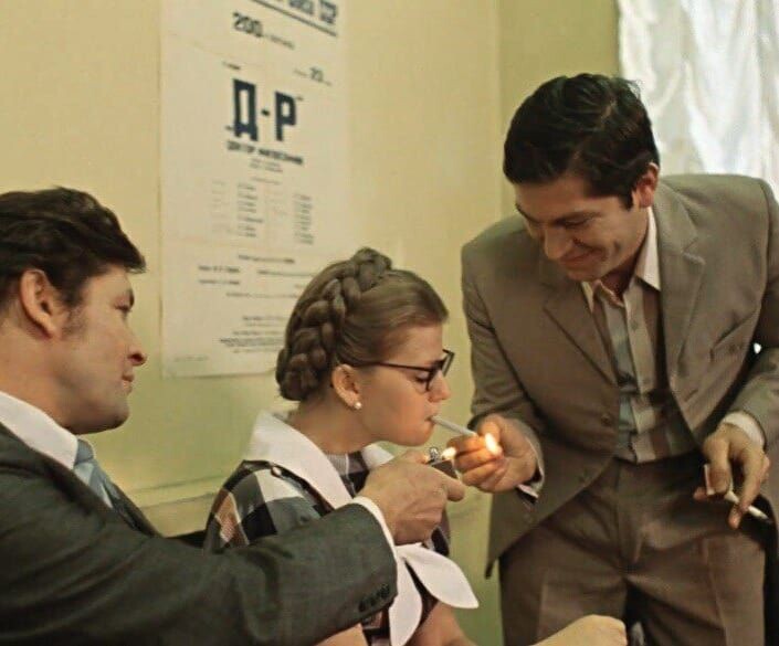 Кадр из фильма «Москва слезам не верит»