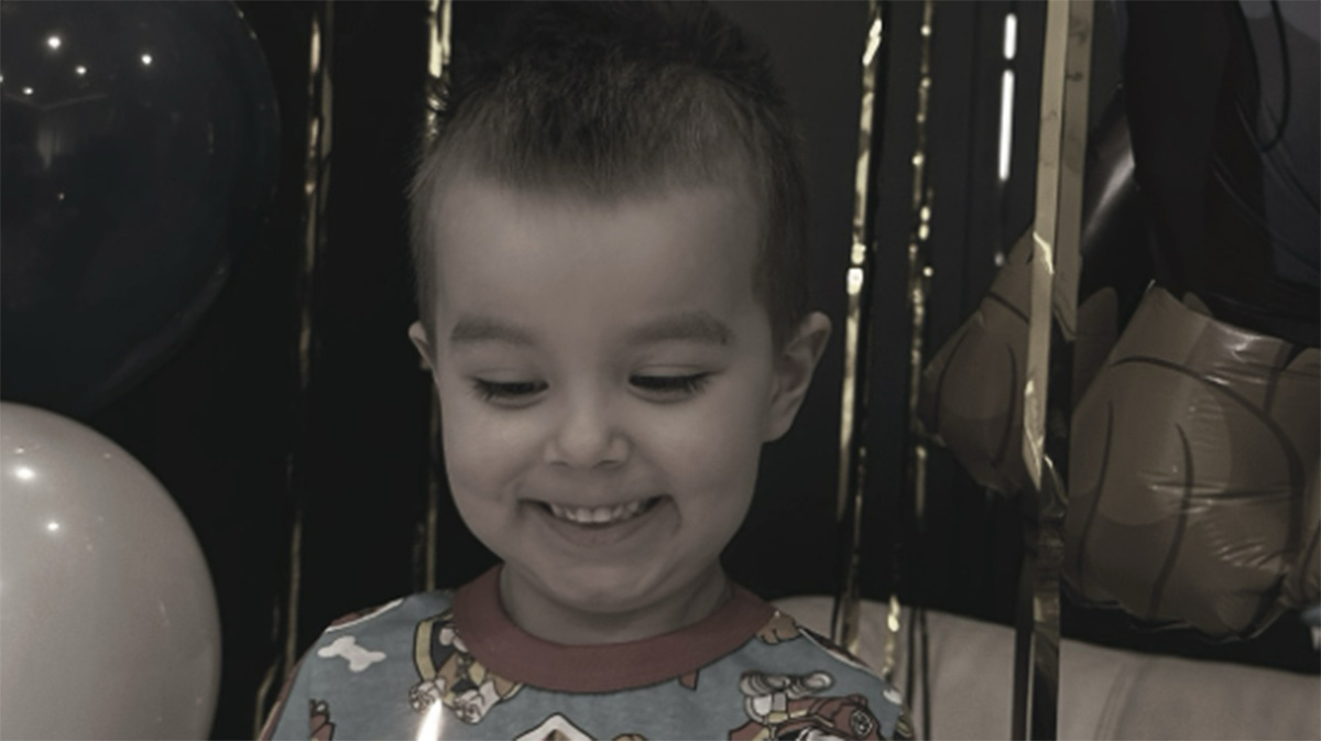 Сыну Насти Паршиной от Никиты Уманского Адриану четыре года. Фото: соцсети Насти Паршиной