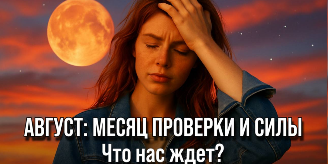 АВГУСТ: МЕСЯЦ ПРОВЕРКИ И СИЛЫ