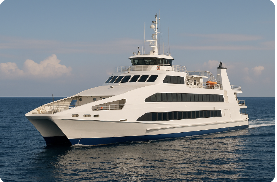 Скоростной катамаран