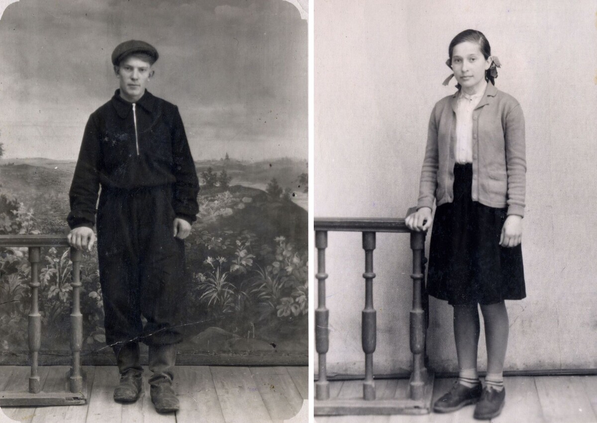 Фотографии 1950-х гг. из семейного архива Николая Вадимовича Рюмина из г. Белозерска, уроженца затопленного села Крохино