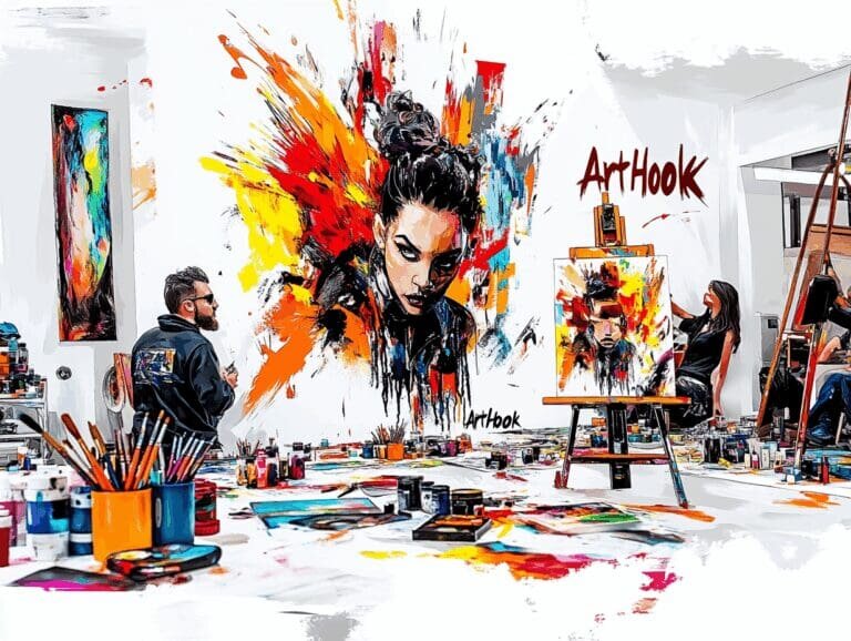    Как уроки рисования открывают двери к самовыражению: от страха к вдохновению через творчество Art-Hook.Ru