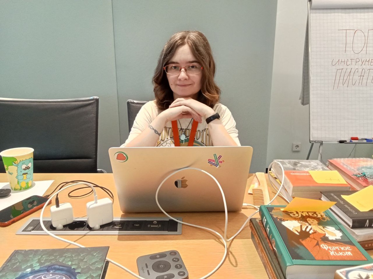 Марина Клейн готова к началу эфира